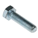 RS PRO Bright Zinc Steel Hex Bolt M8 x 30 mm DIN 933 Grade 8.8 CHINA 527-527
