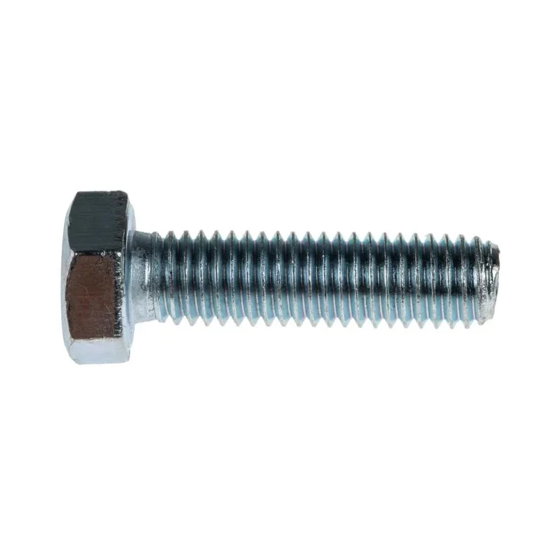 RS PRO Bright Zinc Steel Hex Bolt M8 x 30 mm DIN 933 Grade 8.8 CHINA 527-527