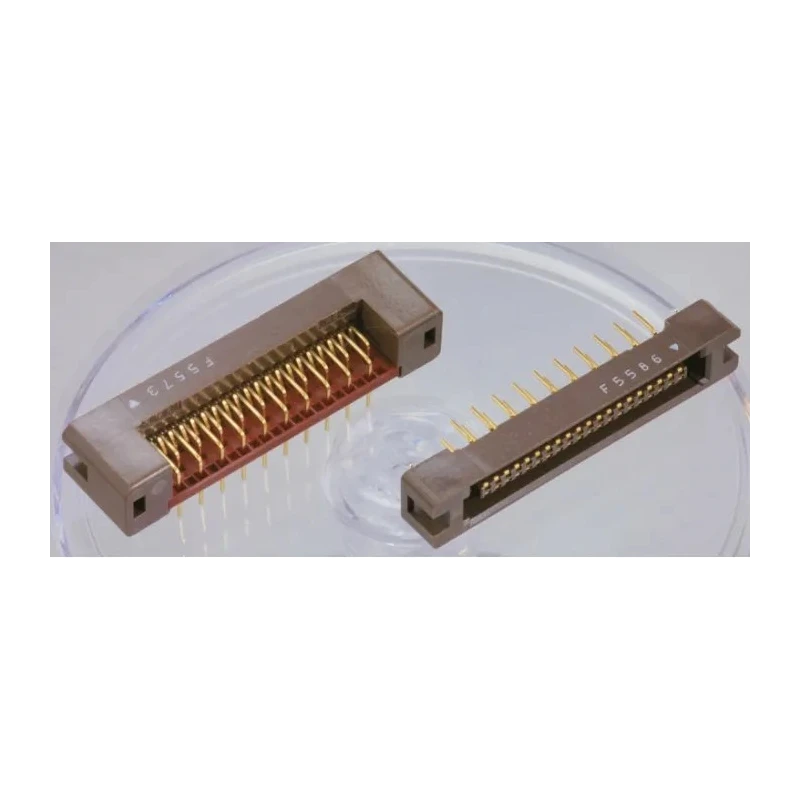 KEL Corporation 8931E Series 1.27 mm Pitch 50 Contact Shrouded Straight Through Hole PCB Header 8931E-050-178S-F