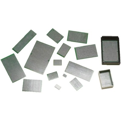 Takachi Electric Industrial 2 Surface Mount (SMT) Board FR4 Epoxy Glass Fabric Laminate 114mm x 53mm 1mm Holes TNF53-114