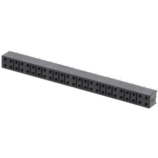 HARWIN M22 Series 2 mm Pitch Straight Through Hole PCB Socket, 50-Contact, 2 Row, 12A, 500V M22-7142542