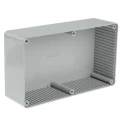 CAMDENBOSS Flanged Series 2000 Grey Lid ABS Enclosure IP65 60.7 mm x 210 mm x 110 mm BIM2006/IP-GY