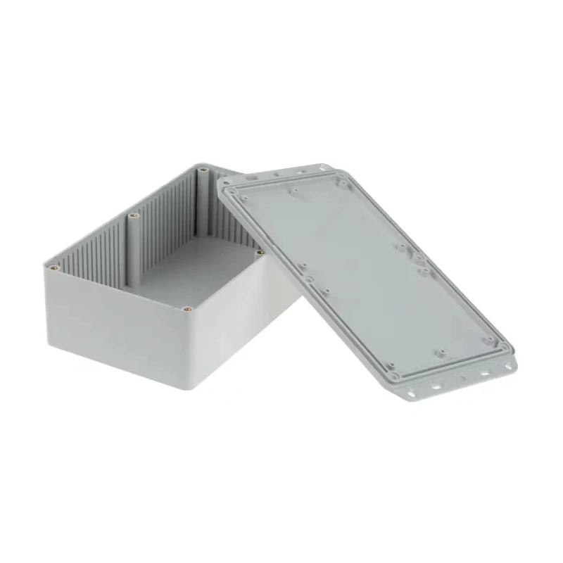 CAMDENBOSS Flanged Series 2000 Grey Lid ABS Enclosure IP65 60.7 mm x 210 mm x 110 mm BIM2006/IP-GY