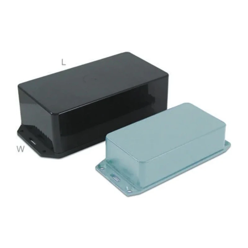CAMDENBOSS Black ABS Flanged Series 2000 IP54 Enclosure 31 mm x 132 mm x 62 mm BIM2003/IP-BLK