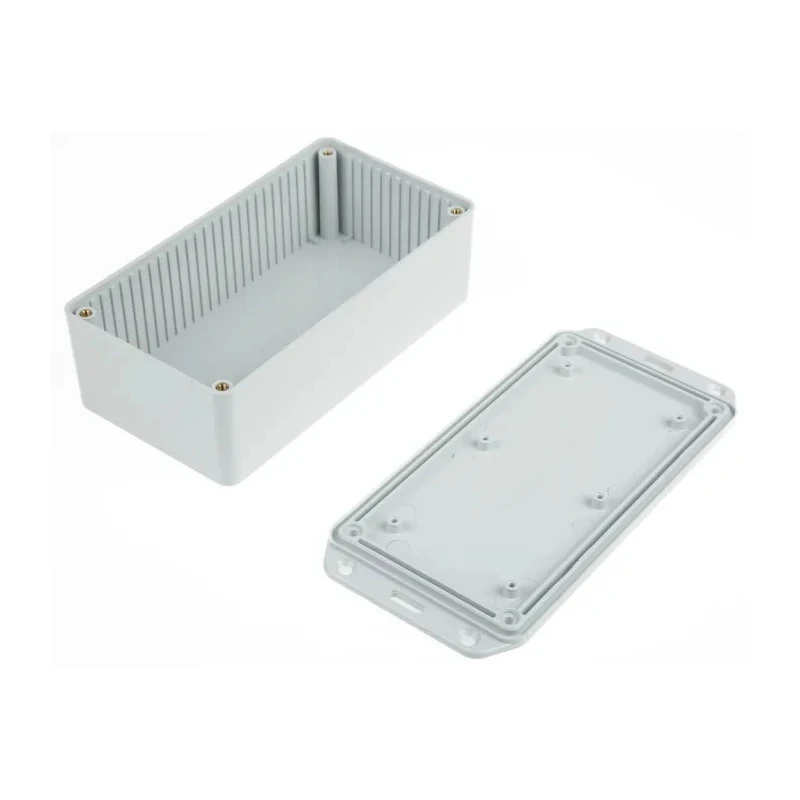 CAMDENBOSS Flanged Series 2000 Grey Lid ABS Enclosure, IP65, 40 mm x 140 mm x 65 mm BIM2004/IP-GY