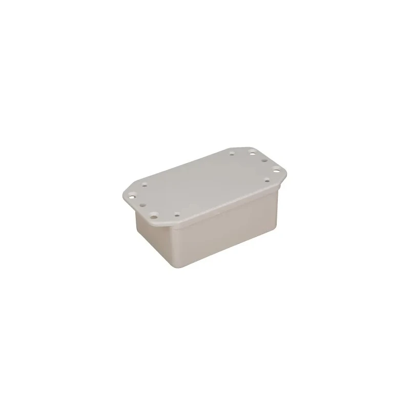 CAMDENBOSS Grey ABS IP65 Flanged Enclosure 39 mm x 105 mm x 56 mm BIM2001/IP-GY