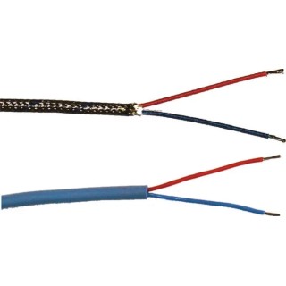 Jumo Thermocouple & Extension Wire Multicore Unscreened Fibreglass Insulation 25 m +350°C 6078712
