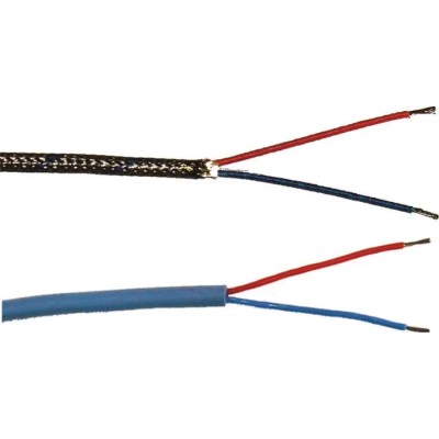 Jumo Thermocouple & Extension Wire Multicore Unscreened Fibreglass Insulation 25 m +350°C 6078712