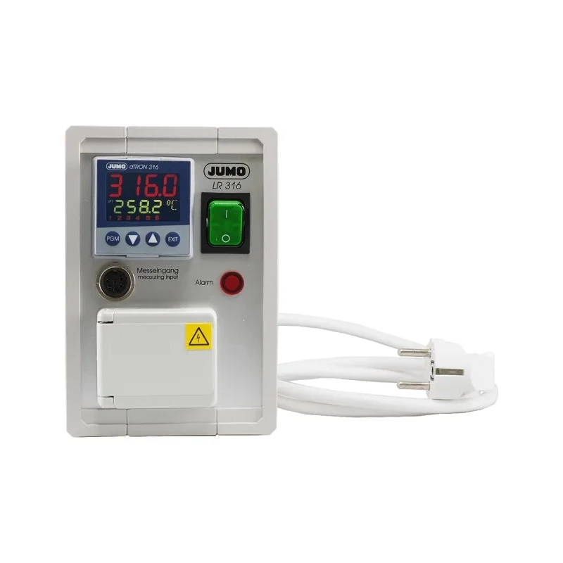 Jumo dTRON 316 PID Temperature Controller, 3 Output Relay, 230V AC On-Off Control 700703/10-042-101-35/000