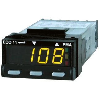 P.M.A ECO 11 Panel PID Temperature Controller, 2 Output Logic Relay, 264V AC On-Off ECO11-21110-000