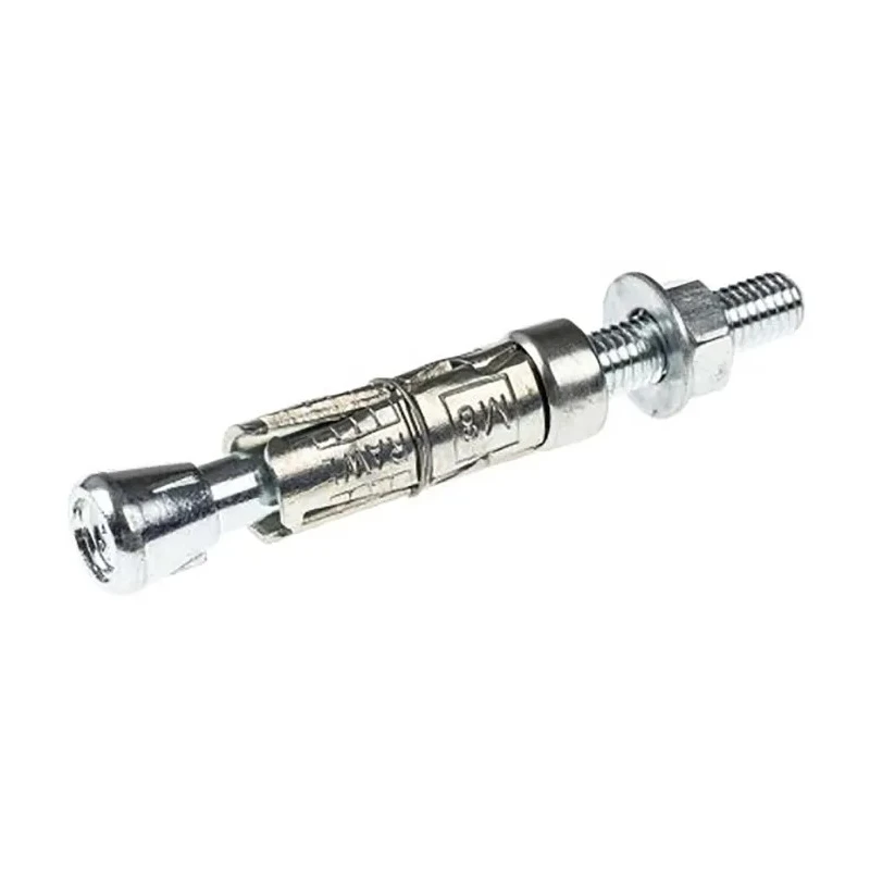 RawlPlug Carbon Steel Masonry Anchor Shield Expanding Projecting Bolt M12 x 170 mm Zinc Plated R-RBP-M12/75W