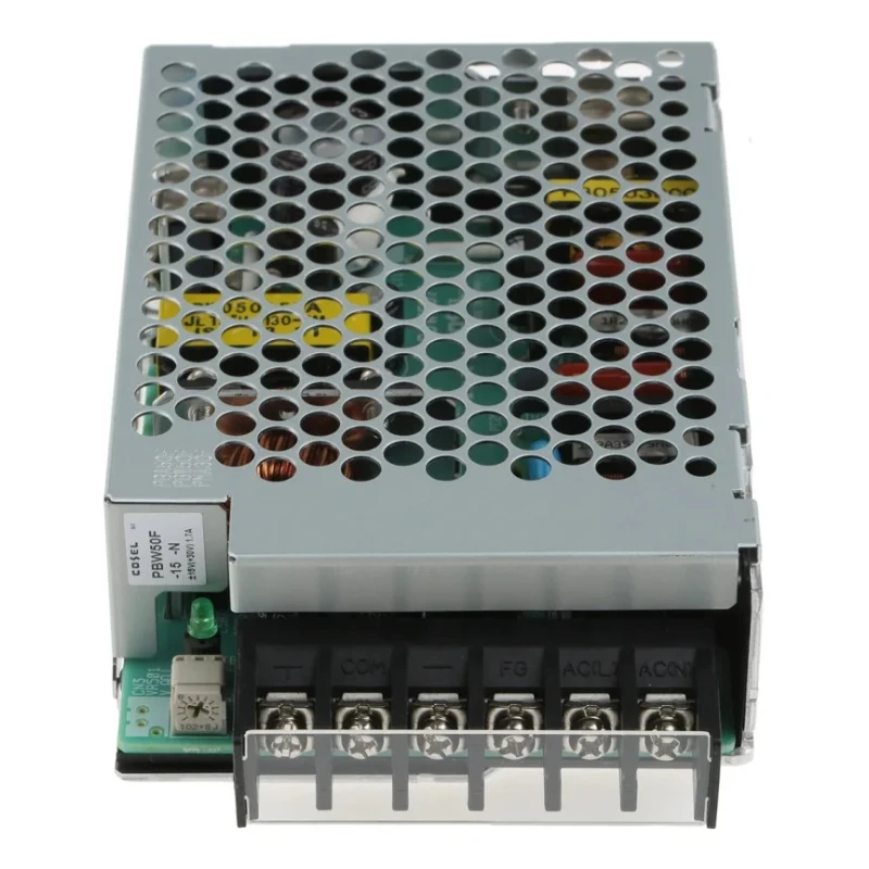 Cosel Dual Output 51W Switching Power Supply Chassis Mount 15V DC PBW50F-15-N