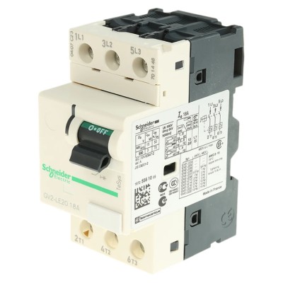 Schneider Electric 18A TeSyS GV Motor Protection Circuit Breaker 690V Thermal Magnetic GV2LE20