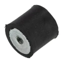 FIBET Circular M4 Anti-Vibration Mount Female to Female Bobbin 4mm Bore 16 mm OD 15 mm H 1615DD04-60