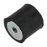 FIBET Circular M4 Anti-Vibration Mount Female to Female Bobbin 4mm Bore 16 mm OD 15 mm H 1615DD04-60