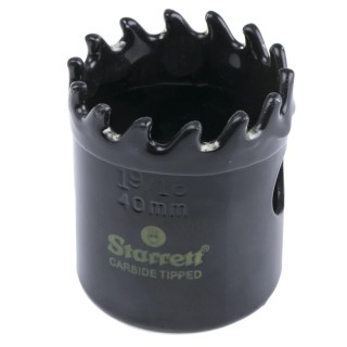 Starrett 40 mm Diameter Carbide Tip Drill Bit for Fibreglass, Galvanised Iron CT196
