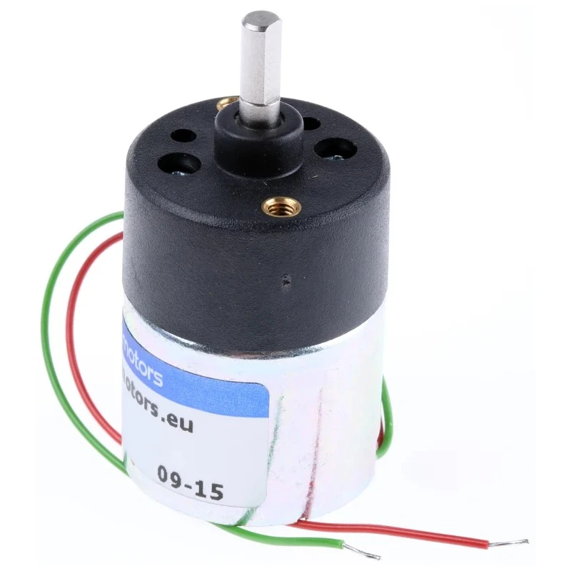 Micromotors Brushed Geared DC Geared Motor 6V DC 2.5 Ncm Torque 60 RPM 4 mm Shaft Diameter L149-6-21