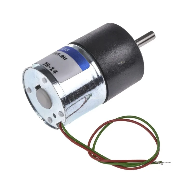 Micromotors Brushed Geared DC Geared Motor 12V dc, 8 Ncm Torque, 18 rpm Speed, 4 mm Shaft Diameter L149-12-90