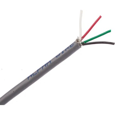 Alpha Wire Alpha Essentials Communication & Control Control Cable 4 Cores 0.09mm² 28 AWG Screened 305m 600V 3304 SL001
