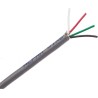 Alpha Wire Alpha Essentials Communication & Control Control Cable 4 Cores 0.09mm² 28 AWG Screened 305m 600V 3304 SL001