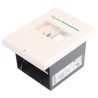 Schneider Electric TeSyS GV Series Flush Mounting Polycarbonate Enclosure for GV2ME Series GV2MP02