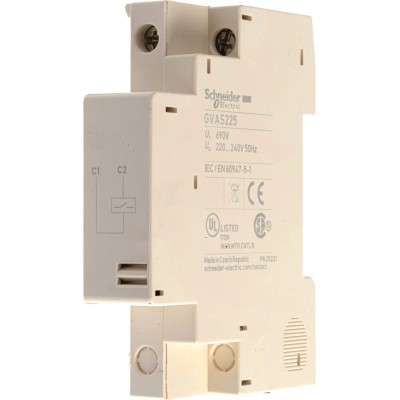 Schneider Electric GVAS Series Shunt Trip for Use with GV3 GVAS Series, GV2 GVAS Series GVAS225