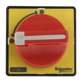 Schneider Electric Yellow Rotary Handle, 60 mm Length, IP65 Rated, TeSys VARIO Series KCF1PZ