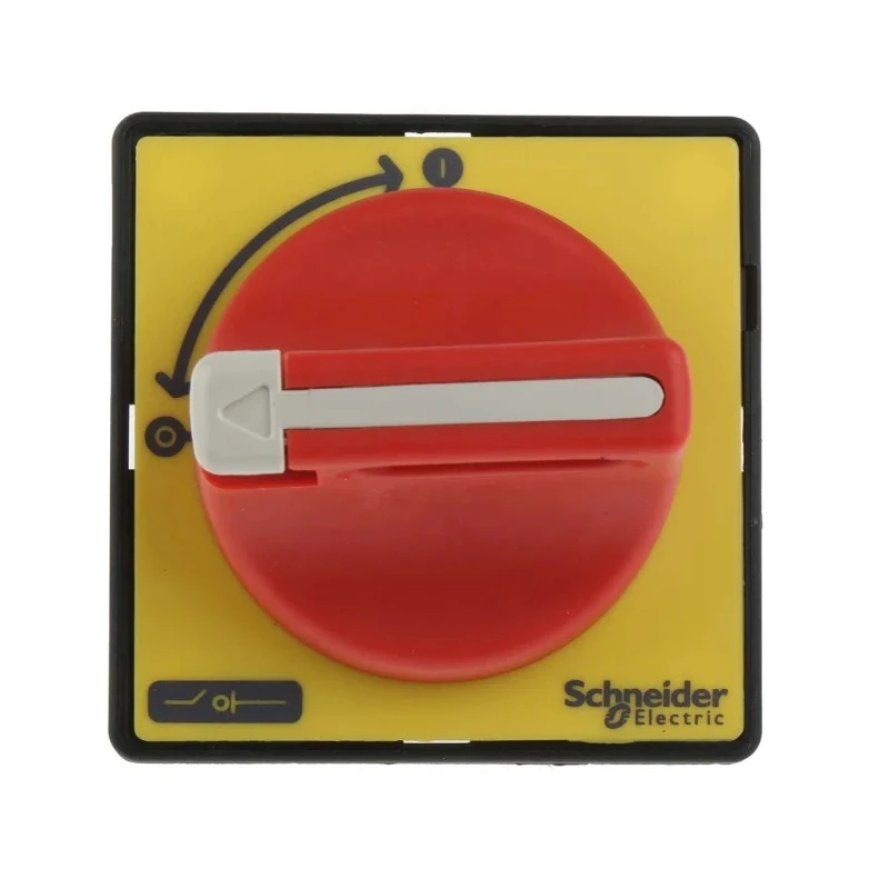 Schneider Electric Yellow Rotary Handle, 60 mm Length, IP65 Rated, TeSys VARIO Series KCF1PZ