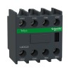 Schneider Electric Auxiliary Contact Block 4 Contact 2 NC/2 NO Front Mount 10 A 690 V LADC22