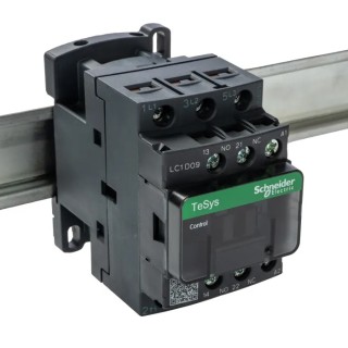 Schneider Electric TeSys D Contactor LC1D09E7, 48V AC Coil, 3-Pole, 9A, 4kW, 3 NO, 690V AC