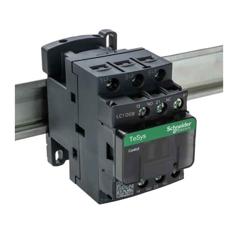 Schneider Electric TeSys D Contactor LC1D09E7, 48V AC Coil, 3-Pole, 9A, 4kW, 3 NO, 690V AC