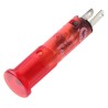 Schneider Electric Panel Mount Red LED Indicator Pilot Light 24V 18mA 8mm Cutout Round XVLA234