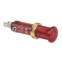 Schneider Electric Panel Mount Red LED Indicator Pilot Light 24V 18mA 8mm Cutout Round XVLA234