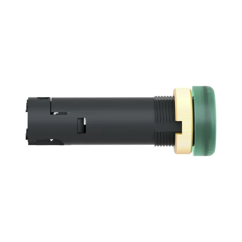 Schneider Electric Panel Mount Green LED Pilot Light Harmony Series 12 mm Cutout 24V dc IP65 XVLA333