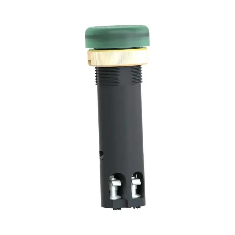 Schneider Electric Panel Mount Green LED Pilot Light Harmony Series 12 mm Cutout 24V dc IP65 XVLA333