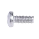 RS PRO Pozidriv Pan Stainless Steel Machine Screw M4 Thread, 10 mm Length 528-817