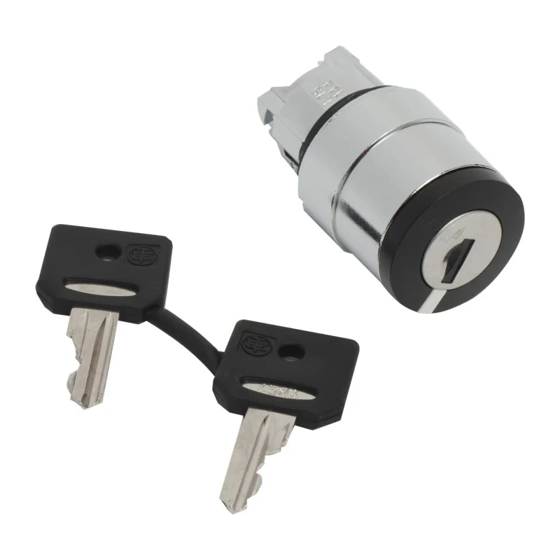 Schneider Electric Harmony 2-position Key Switch Head, Latching, 22 mm Cutout ZB4BG410