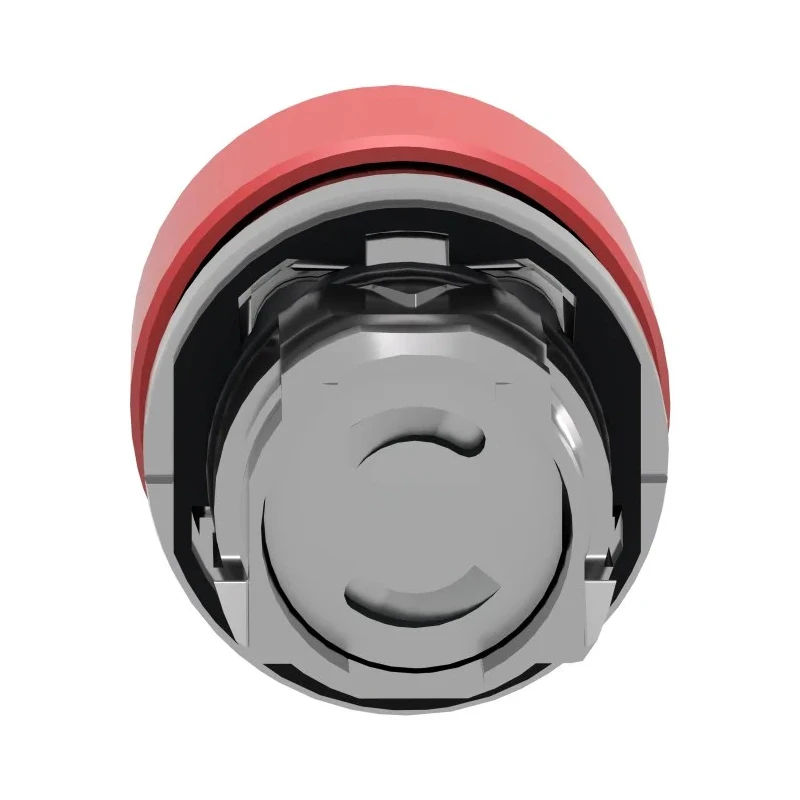 Schneider Electric Harmony XB4 Series Red Momentary Push Button Head 22 mm Cutout Metal IP66 IP69K ZB4BC44
