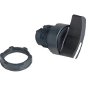 Schneider Electric Harmony Series 2 Position Selector Switch Head 22 mm Cutout Black Handle IP65 ZB5AJ2
