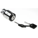 Schneider Electric Harmony 2-position Key Switch Head, Latching, 22 mm Cutout ZB4BG210