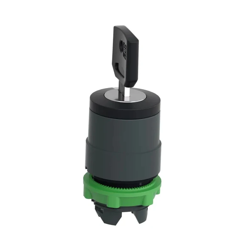 Schneider Electric Harmony 3-position Key Switch Head, Latching, 22mm Cutout ZB5AG0