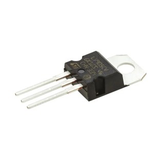 STMicroelectronics 5-Channel Negative Linear Voltage Regulator, 1.5 A Output Current, -5V Fixed Output, TO-220 3-Pin L7905CV
