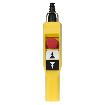 Schneider Electric 4 CO Push Button Pendant Station Yellow Polypropylene XACA2073
