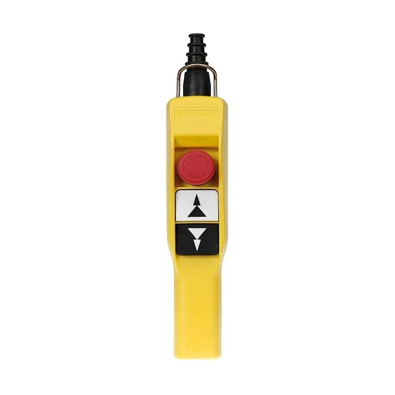 Schneider Electric 4 CO Push Button Pendant Station Yellow Polypropylene XACA2073
