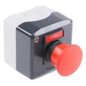 Schneider Electric Harmony Series Spring Return Enclosed Push Button, Polycarbonate, Red, IP66 IP67 IP69K XALD164