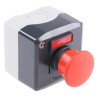 Schneider Electric Harmony Series Spring Return Enclosed Push Button, Polycarbonate, Red, IP66 IP67 IP69K XALD164