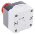 Schneider Electric Harmony Series Spring Return Enclosed Push Button, Polycarbonate, Red, IP66 IP67 IP69K XALD164