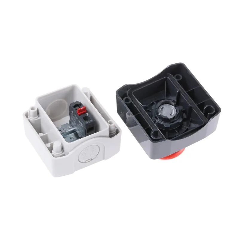 Schneider Electric Harmony Series Spring Return Enclosed Push Button, Polycarbonate, Red, IP66 IP67 IP69K XALD164