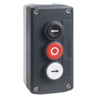 Schneider Electric Spring Return Enclosed Push Button Polycarbonate Red Black White IP67 IP66 IP69 IP69K XALD334