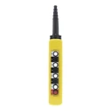 Schneider Electric 7 CO Push Button Pendant Station Yellow Polypropylene XACA871